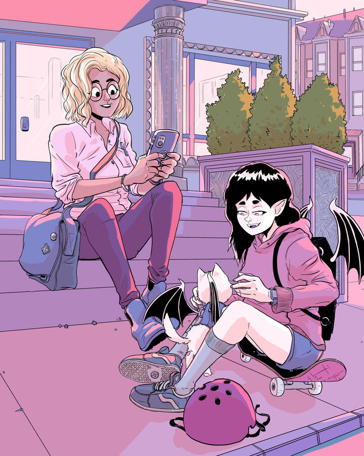 An A bite of Pepper illustration