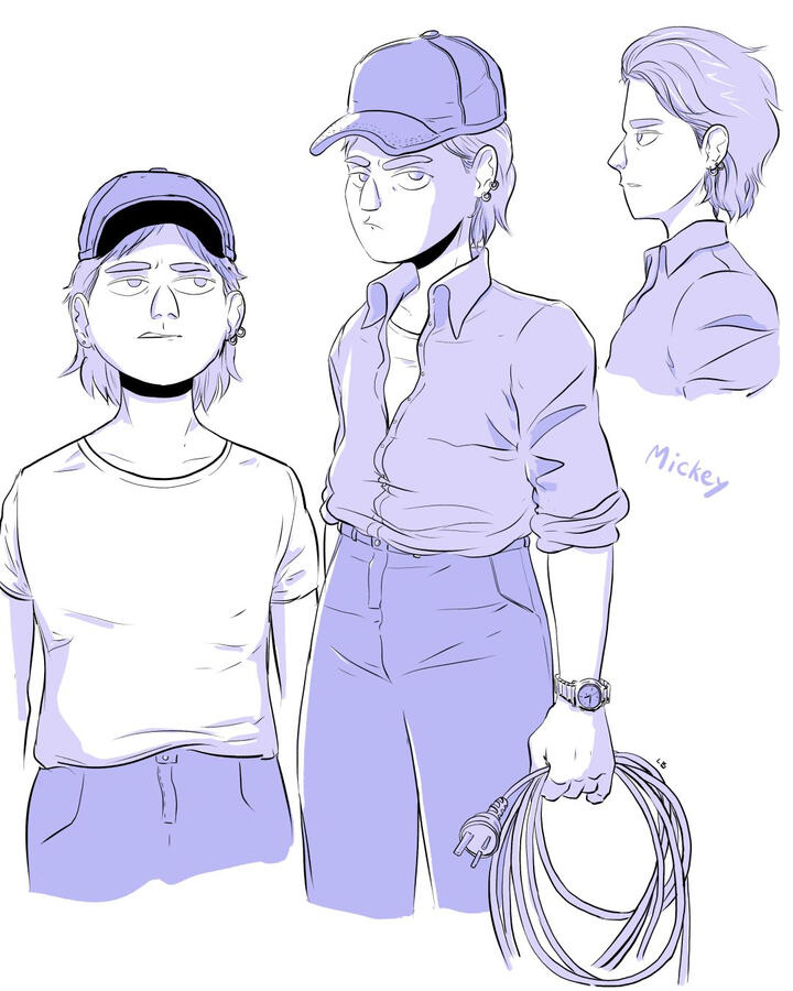 Mickey from DGD, character tests
