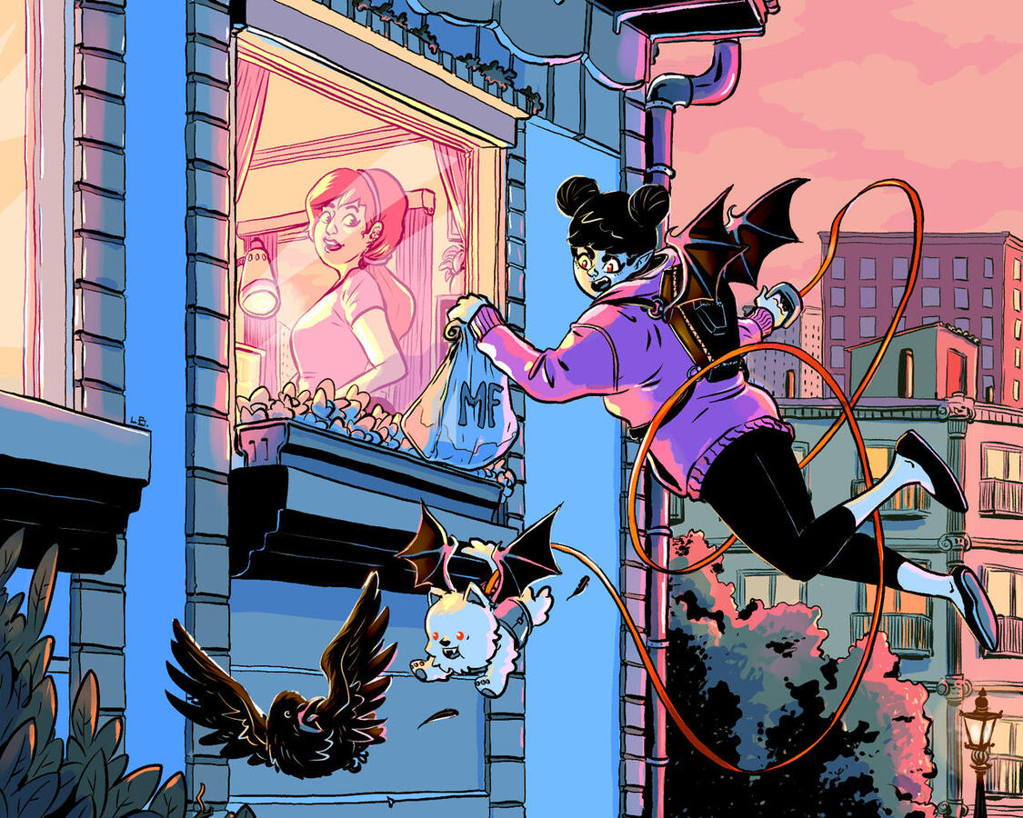 Very early A bite of Pepper test illustration